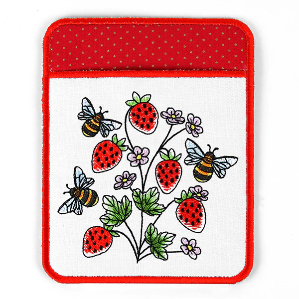 Bees & Berries Pot Holder (In-the-Hoop) - Image 5
