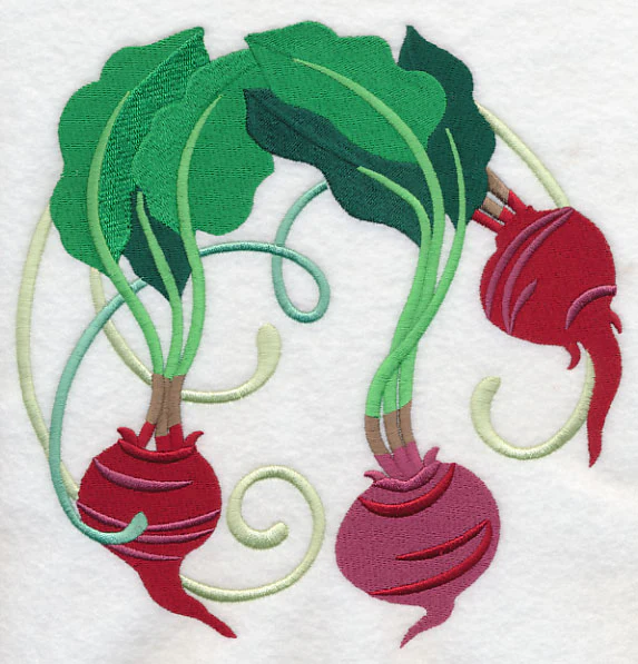 Beet Wreath
