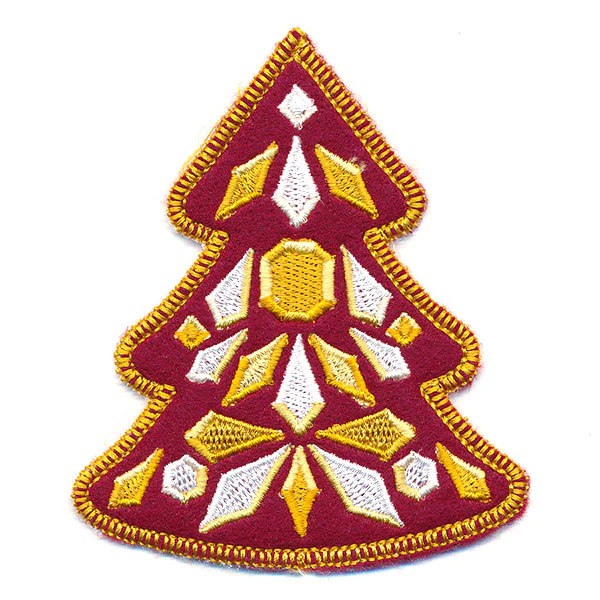 Bejeweled Christmas Tree Ornament (In-the-Hoop) - Image 4