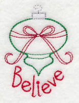 Believe Ornament (Vintage) - Image 2