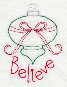Believe Ornament (Vintage) - Image 3