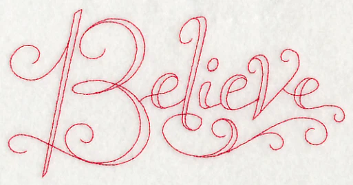 Believe (Redwork) - Image 13