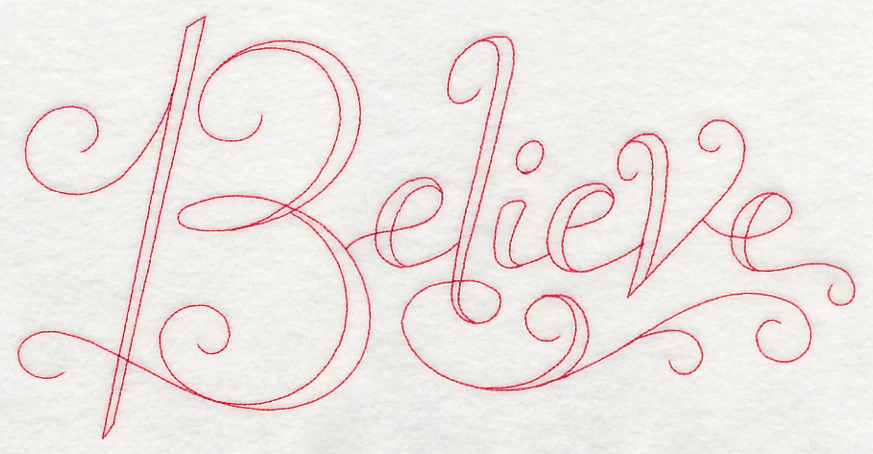 Believe (Redwork) - Image 15
