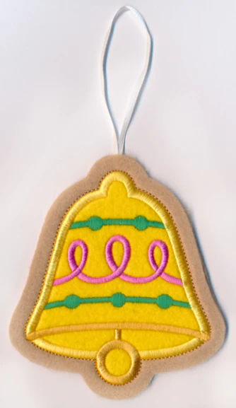 Bell Cookie Ornament (In-the-Hoop) - Image 3