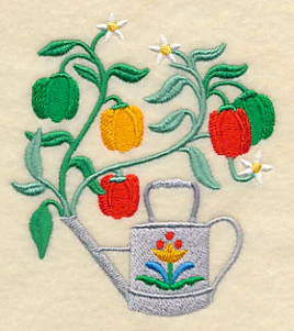 Bell Peppers and Watering Can - Image 4
