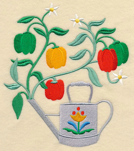 Bell Peppers and Watering Can - Image 5