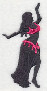 Belly Dance Silhouette 3 - Image 2