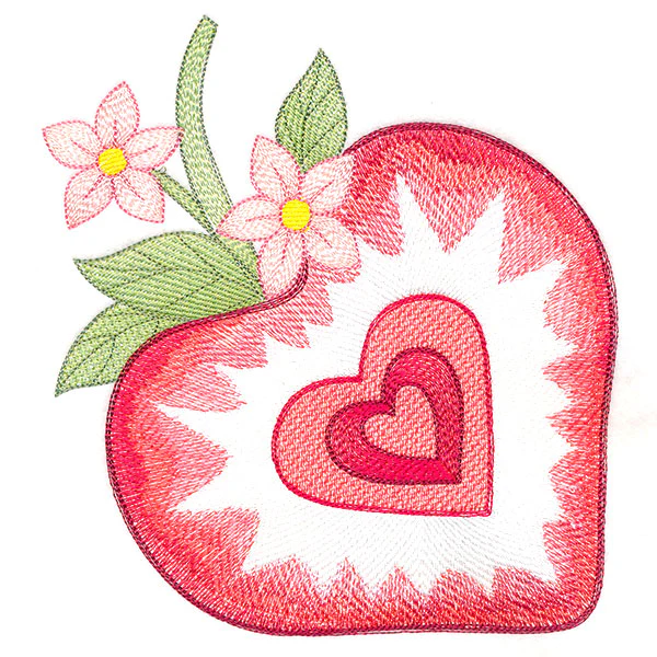 Berry Sweet Strawberry Heart - Image 5