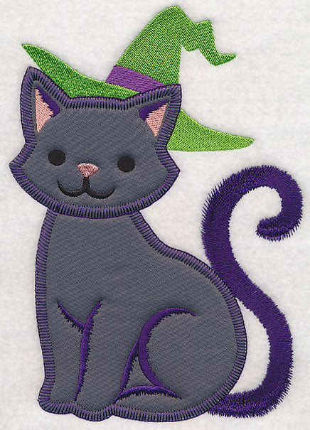 Bewitching Black Cat (Heirloom Applique) - Image 4