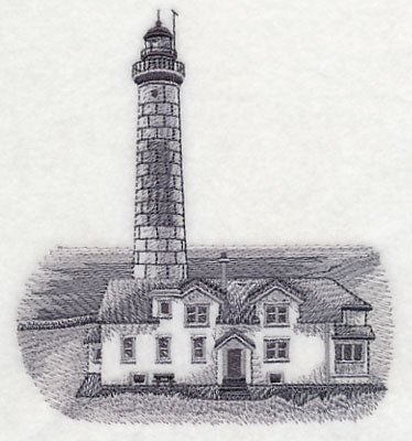 Big Sable Point Lighthouse Sketch (Michigan) - Image 3