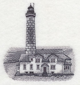 Big Sable Point Lighthouse Sketch (Michigan) - Image 4