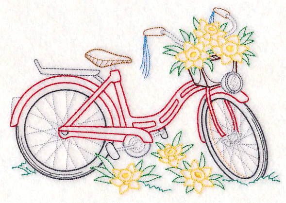 Bike of Blooms - Daffodils - Image 2