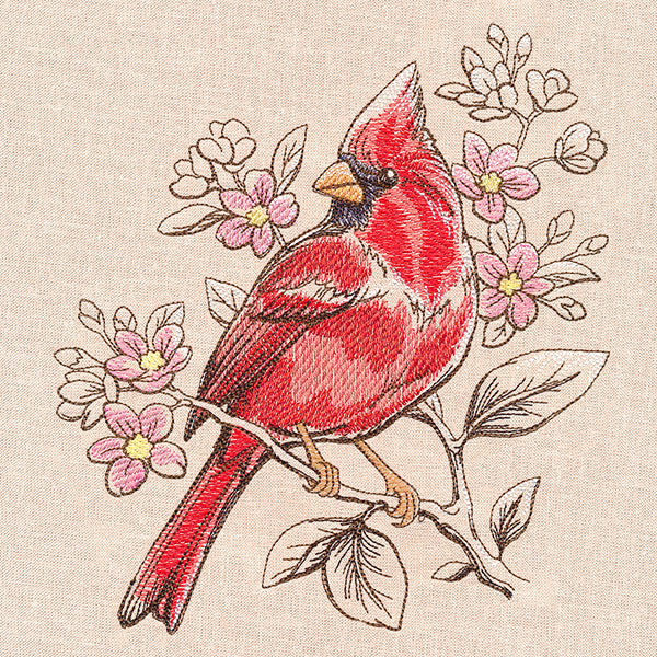 Birds and Blooms - Cardinal - Image 7