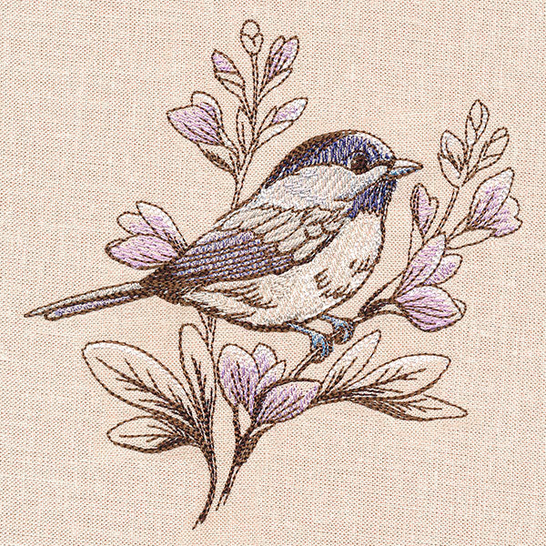 Birds and Blooms - Chickadee - Image 5