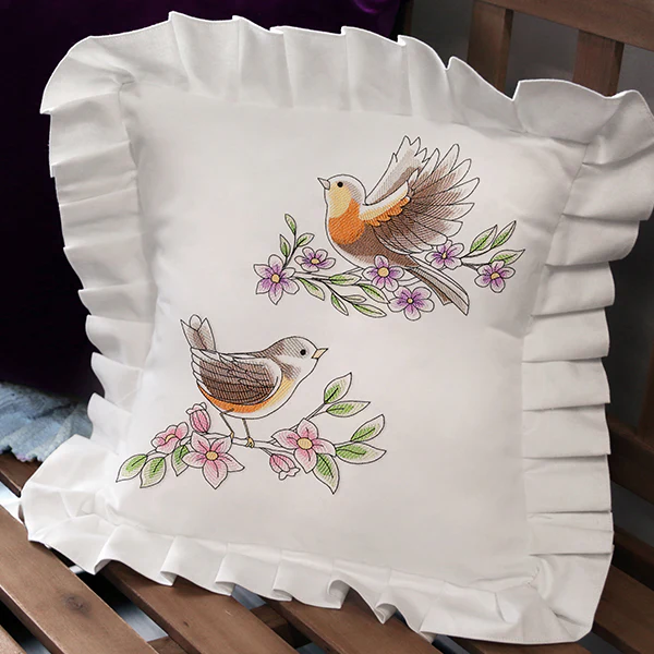 Birds & Blooms - European Robin - Image 6