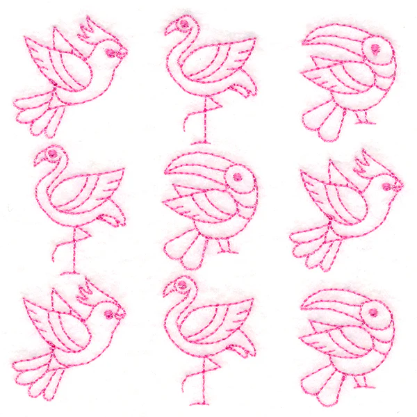 Birds in Paradise Quilting (Double Run) - Image 5
