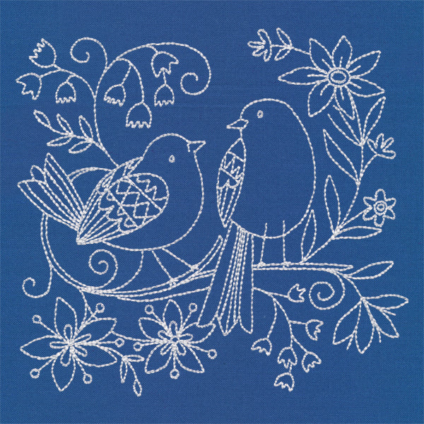 Birds of a Feather 2 (Whitework) - Image 3