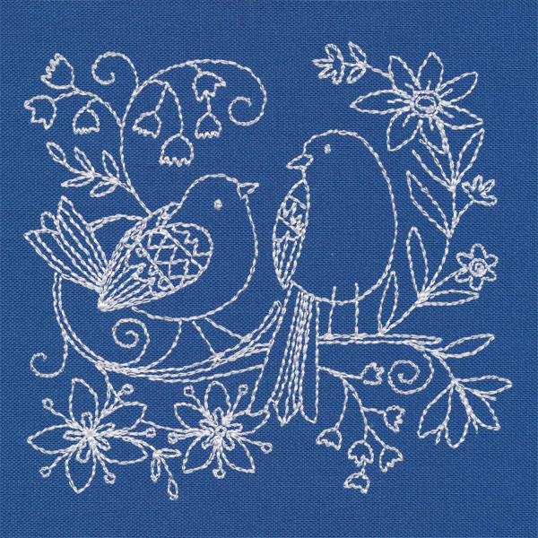 Birds of a Feather 2 (Whitework) - Image 5