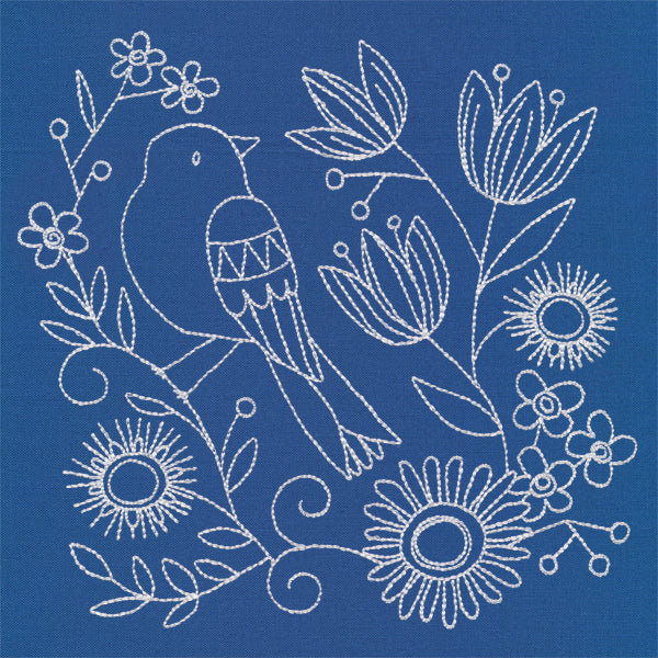 Birds of a Feather 4 (Whitework) - Image 2