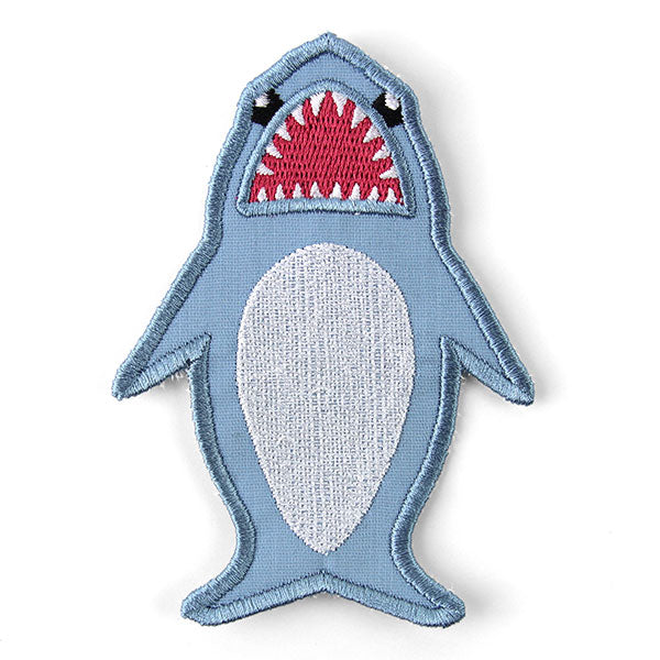 Bite Out of Reading Shark Bookmark (In-the-Hoop) - Image 2