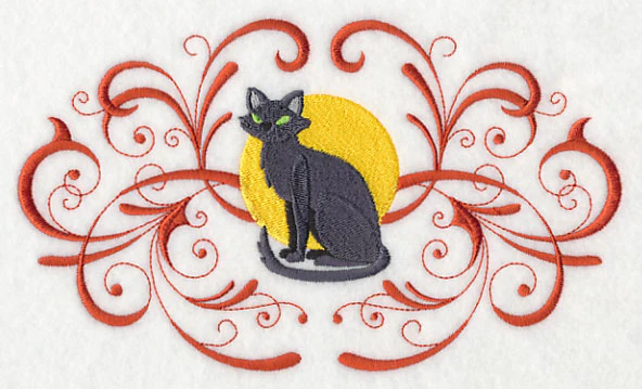 Black Cat and Filigree - Image 2