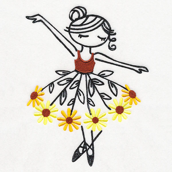 Black Eyed Susan Ballerina - Image 4
