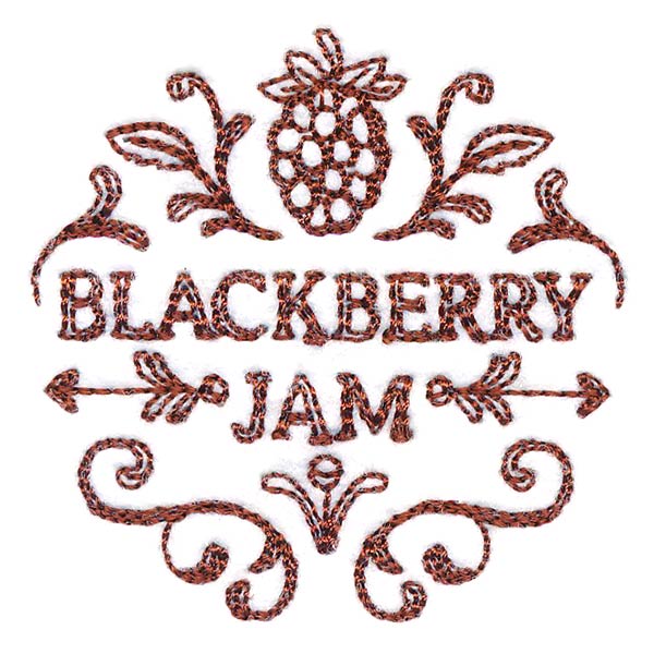 Blackberry Jam Jar Topper - Image 2
