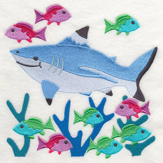 Blacktip Reef Shark and Reef Fish - Image 2