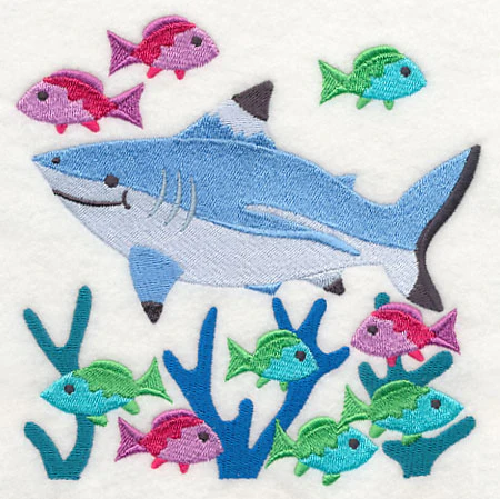 Blacktip Reef Shark and Reef Fish - Image 3