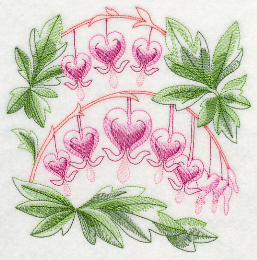 Bleeding Hearts Sketch - Image 2