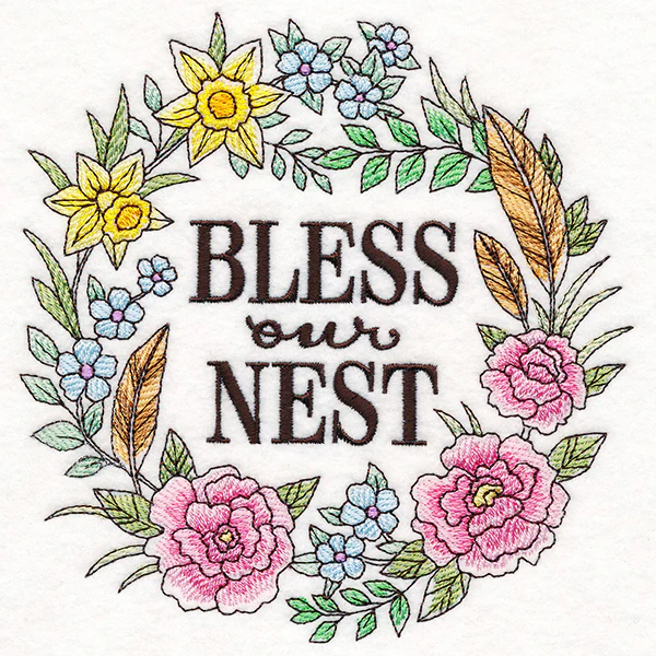 Bless Our Nest Wreath - Image 3
