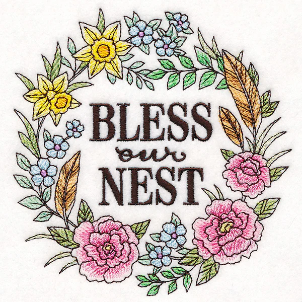 Bless Our Nest Wreath - Image 4