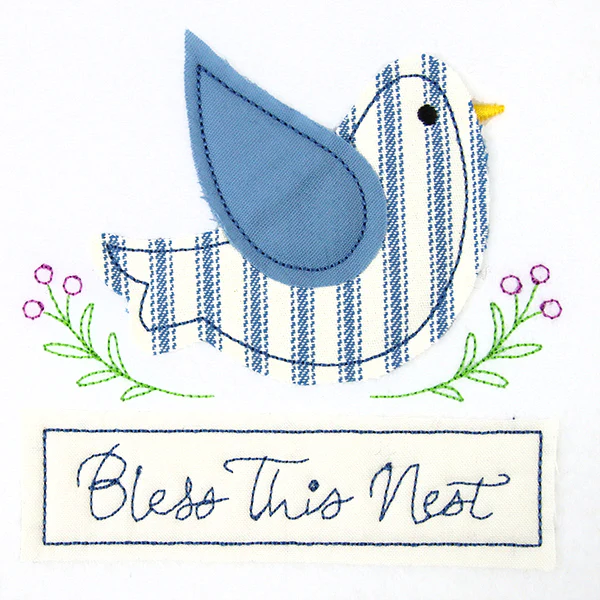 Bless this Nest (Crafty Cut Applique) - Image 2