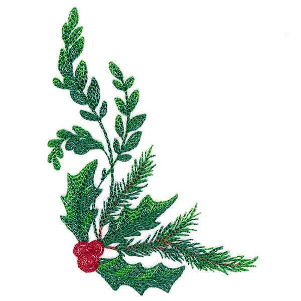 Blessed Christmas Botanicals Corner - Image 3