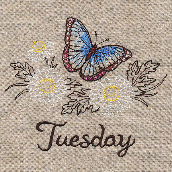 Blessed Tuesday - Blue Morpho & Chamomile - Image 3