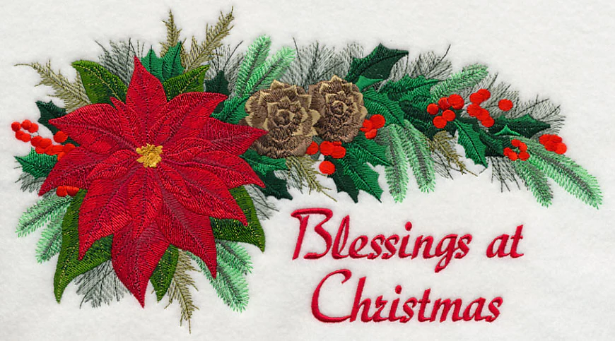 Blessings at Christmas Swag - Image 5
