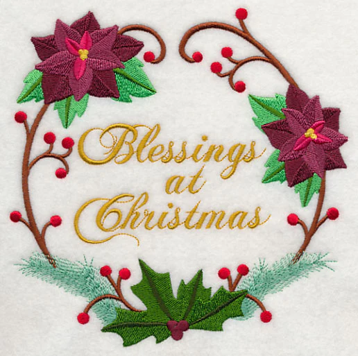 Blessings at Christmas Wreath - Image 2