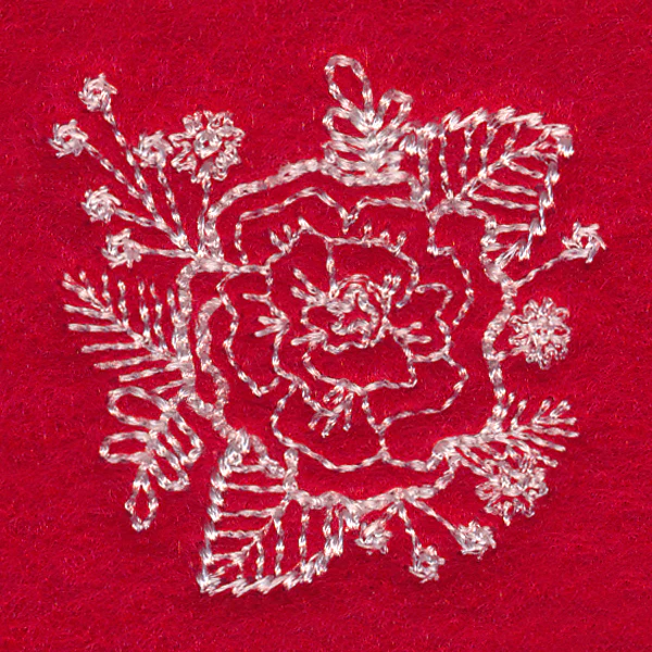 Blissful Carnation Accessory (Whitework) - Image 5
