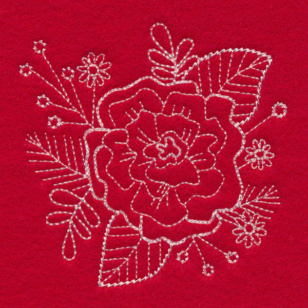 Blissful Carnation Accessory (Whitework) - Image 6
