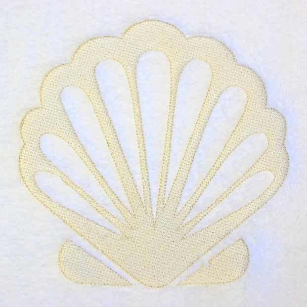 Blissful Fan Seashell (Embossed) - Image 3