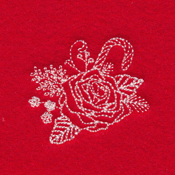 Blissful Rose Accessory (Whitework) - Image 5