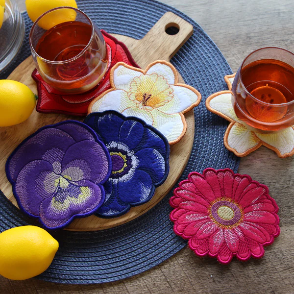 Bloom Coaster - Daffodil (In-the-Hoop) - Image 2