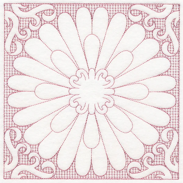 Blooming Beauty Aster (Trapunto) - Image 2