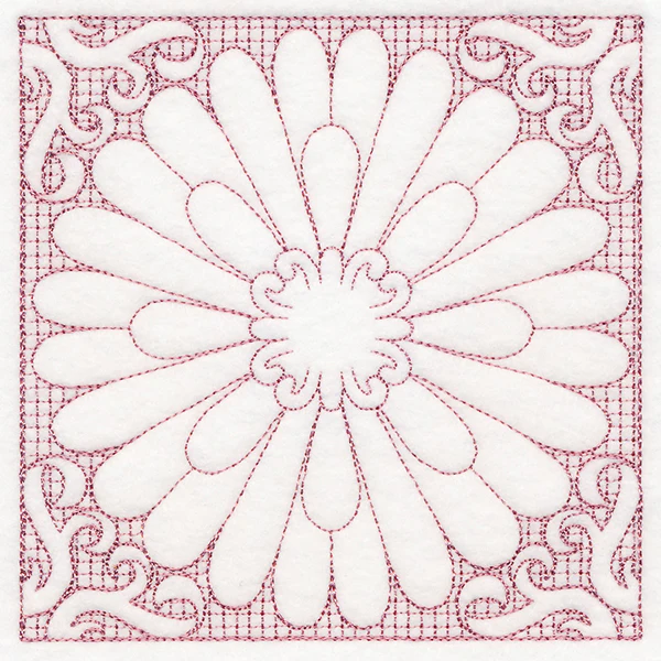 Blooming Beauty Aster (Trapunto) - Image 4