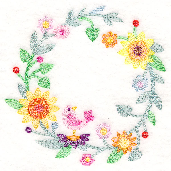 Blooming Bird Wreath - Image 5