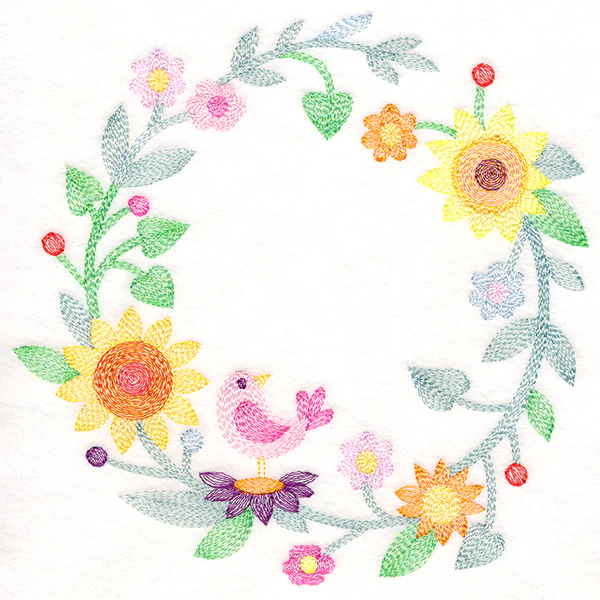 Blooming Bird Wreath - Image 6