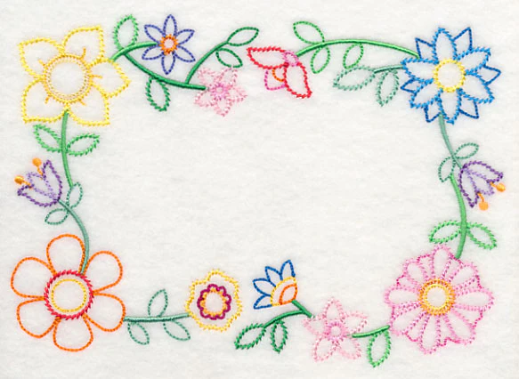 Blooming Block Party Quilt Label (Vintage) - Image 2