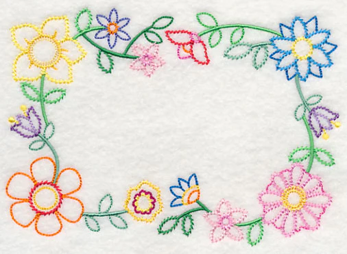 Blooming Block Party Quilt Label (Vintage) - Image 3