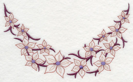 Blooming Blossoms Neckline (V-Neck) - Image 3