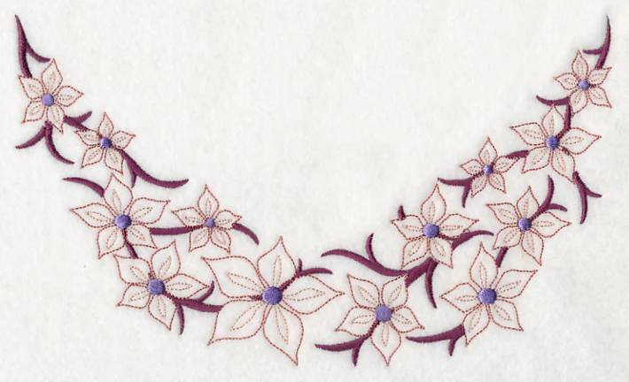 Blooming Blossoms Neckline (V-Neck) - Image 6